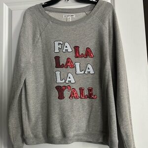 Bethany Mota Christmas Top